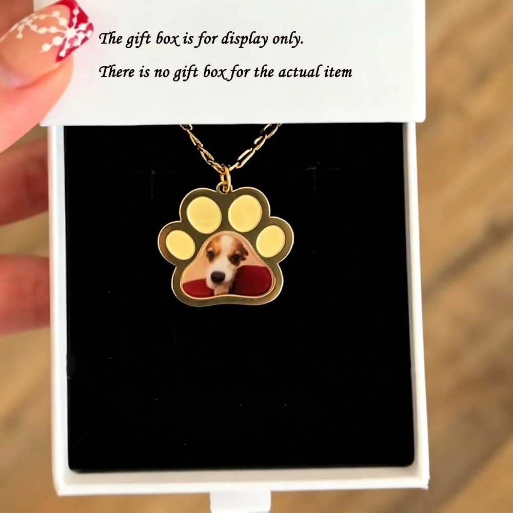 Name Necklace Custom - Персонализированное ожерелье с фотографией и принтом