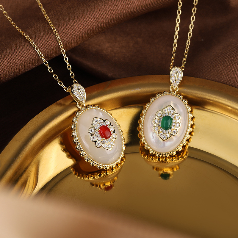 Birth Flower Necklace - Женское модное легкое роскошное ожерелье с