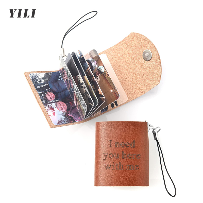 Custom Photo Book - 10-12 шт. Персонализированные брелоки-фотоальбомы с индивидуальными