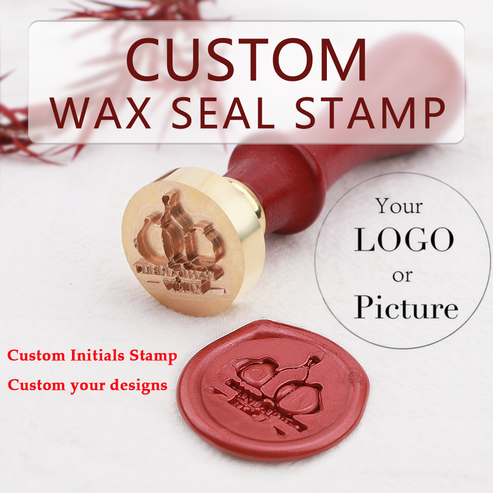 Wax Seal Letter Kit - Свадебный набор сургучных штампов на заказ,