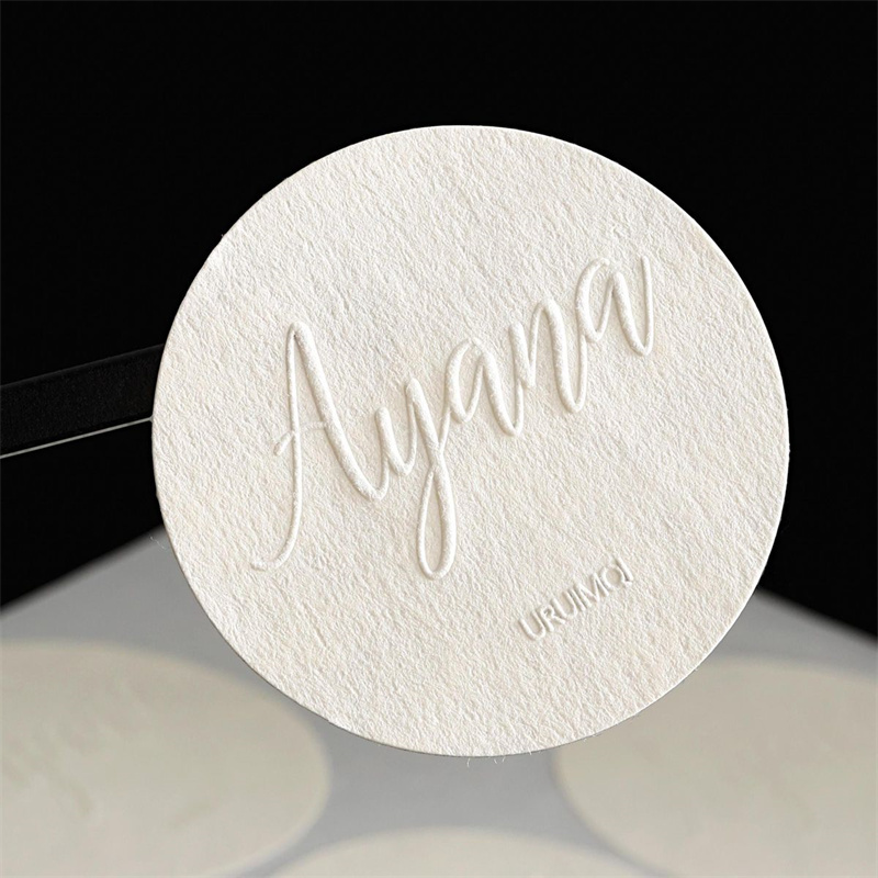 Personalised Candle Label - Индивидуальные этикетки из текстурированной бумаги с