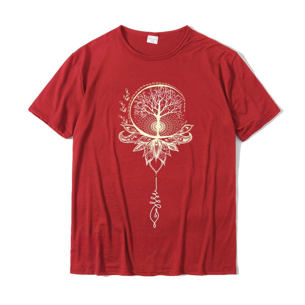 Family Tree Print - Лидер продаж, модная новая футболка Mandala