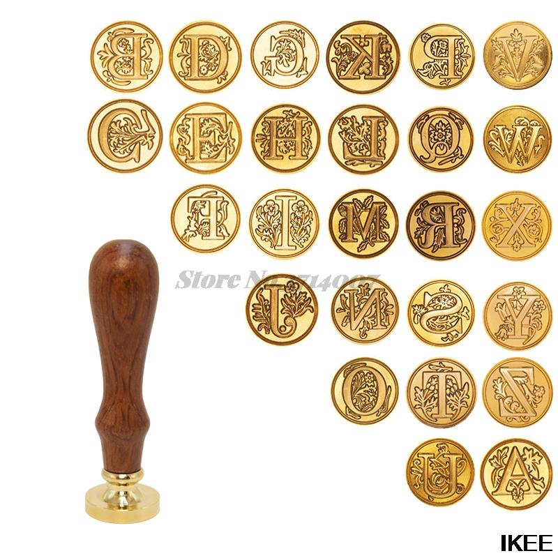 Wax Seal Letter Kit - Набор прозрачных штампов 2026: Ретро-штампы с