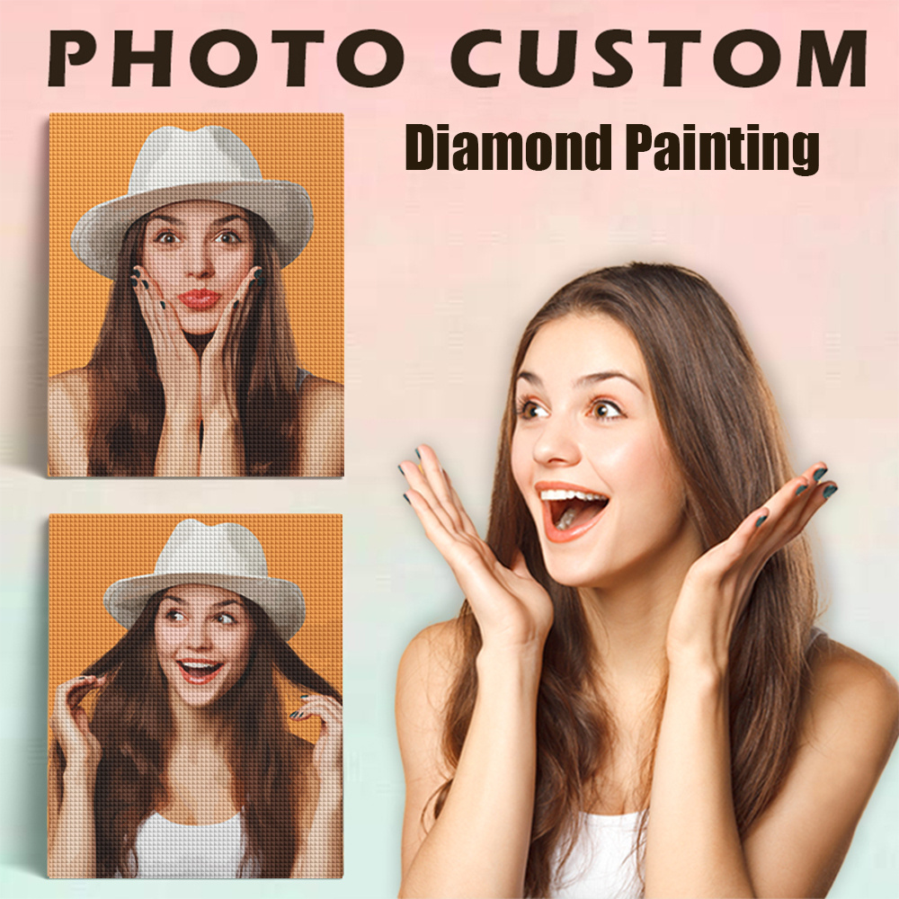 Photo Mosaic Print - Алмазная мозаика Evershine: полноквадратная и круглая