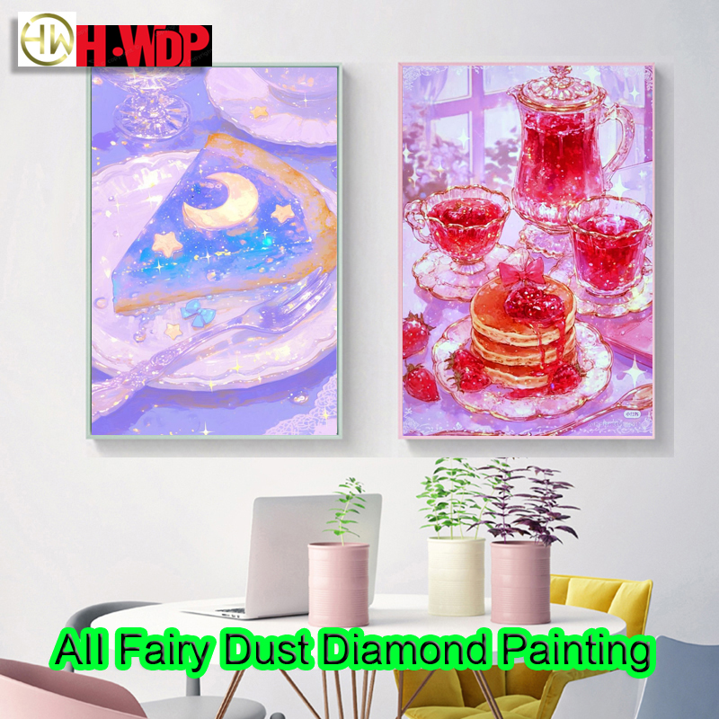 Photo Mosaic Print - Алмазная мозаика Crystal Cake 100% Fairy