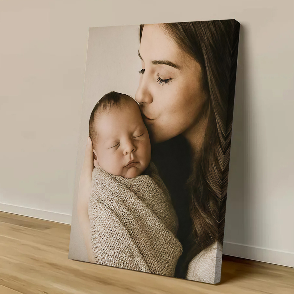 Pet Portrait Custom - Холст с индивидуальной печатью по вашим