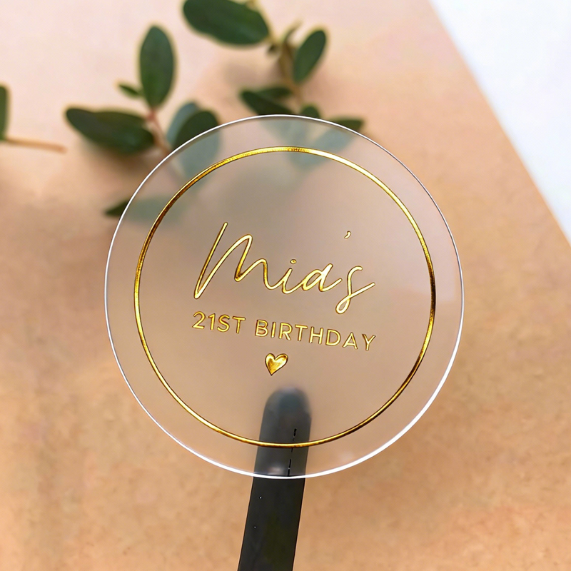 Personalised Candle Label - 50 шт. персонализированные наклейки на день