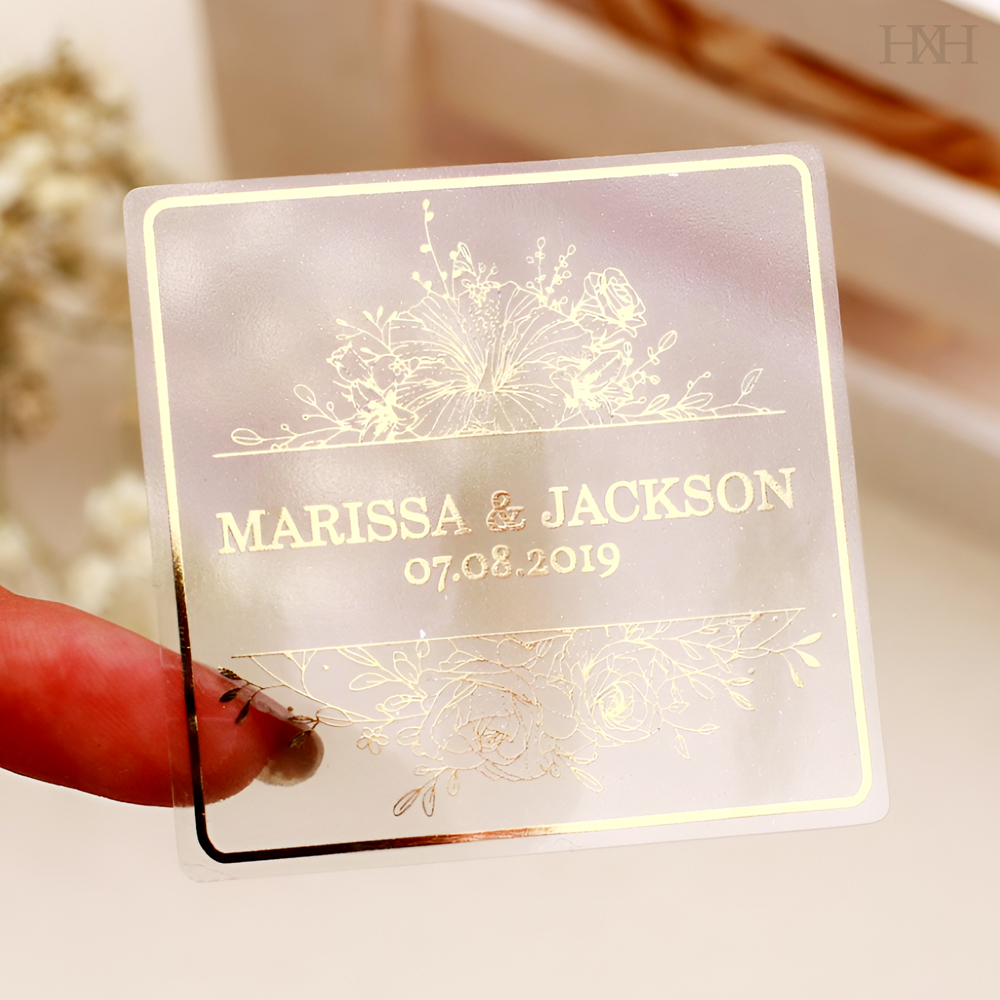 Personalised Candle Label - 50 листов персонализированных свадебных наклеек, свадебные