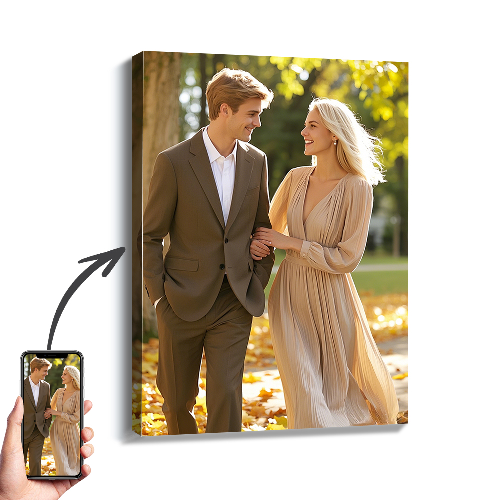 Engraved Wood Frame - 1 шт. фотографии на заказ с
