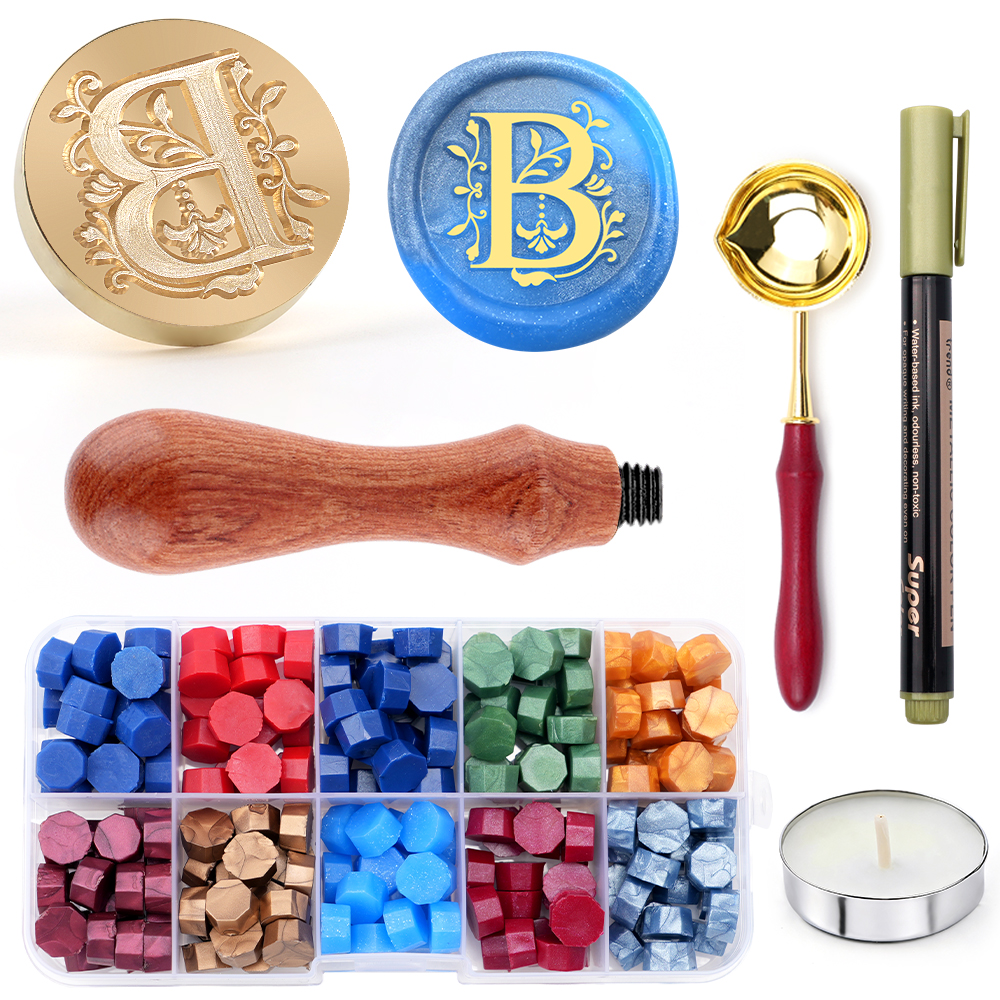 Wax Seal Letter Kit - Набор для восковой печати с буквами