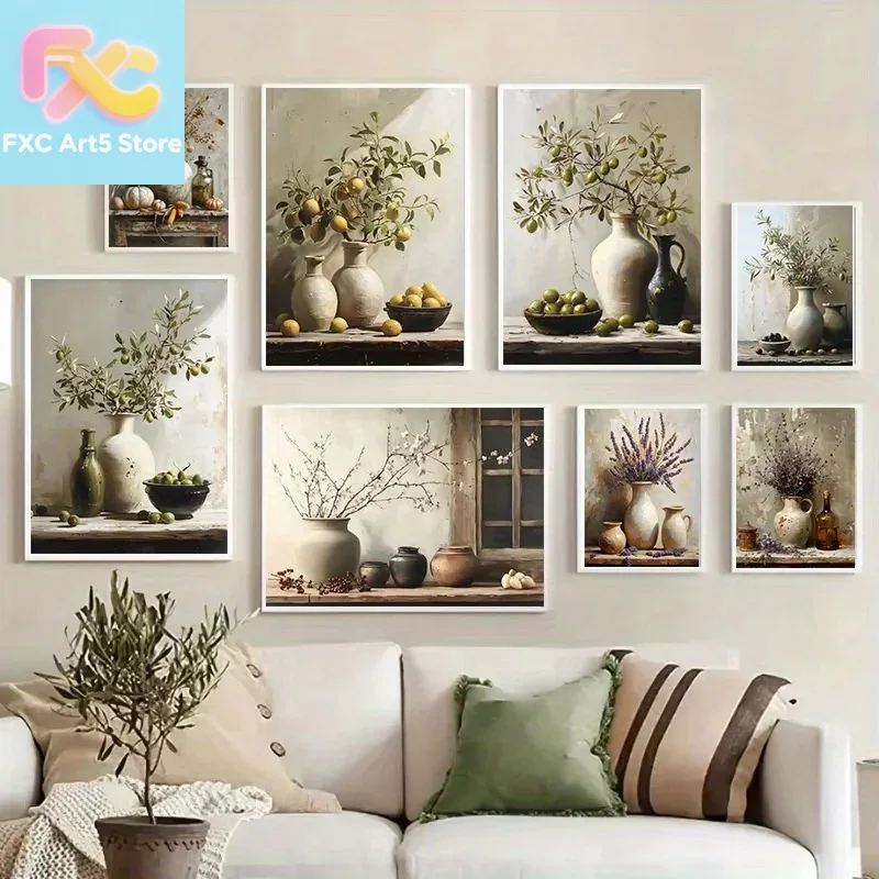 Family Tree Print - 1 шт. безрамный ретро-постер с изображением