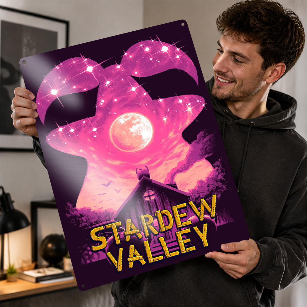 Постер с 3D-текстурой Stardew  – обзор и цена Custom Night Sky