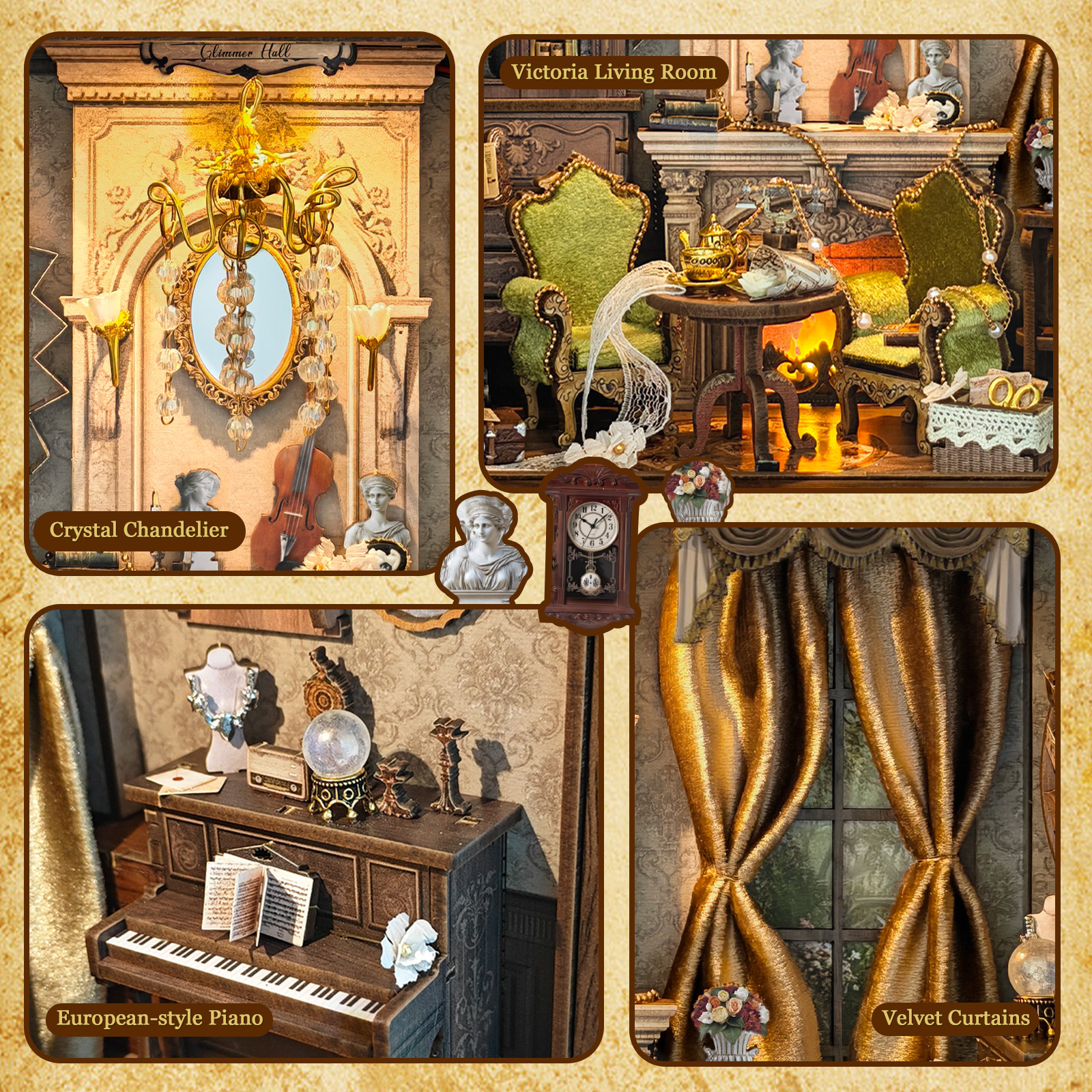 Деревянный миниатюрный домик-ф – обзор и цена Engraved Wood Frame