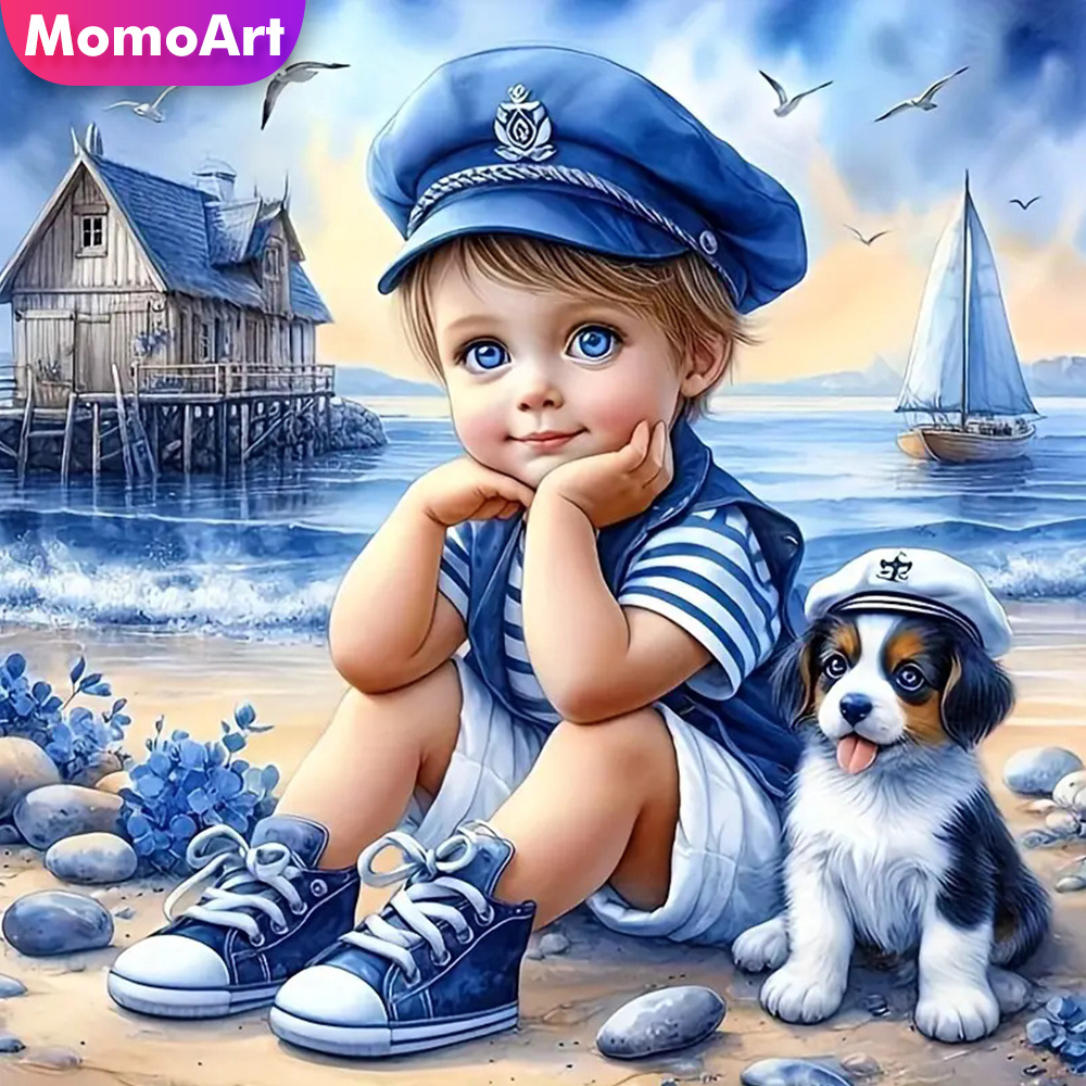 Momoart полная алмазная живопи – обзор и цена Photo Mosaic Print