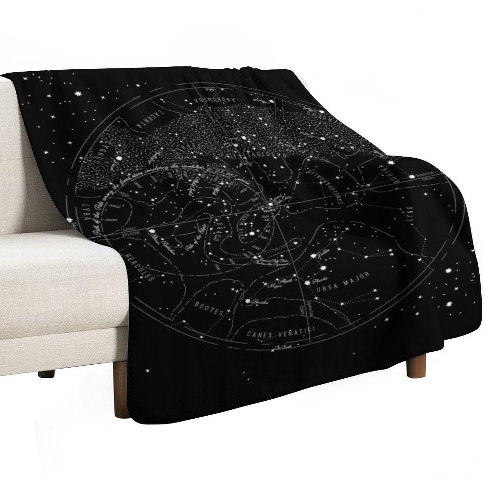 Винтажный плед с детализирован – обзор и цена Custom Star Map