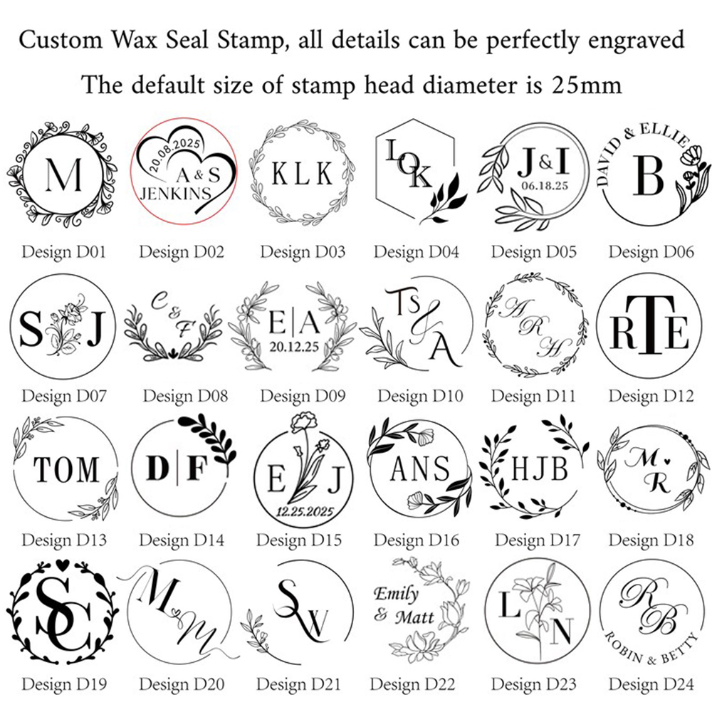Свадебный набор сургучных штам – обзор и цена Wax Seal Letter Kit