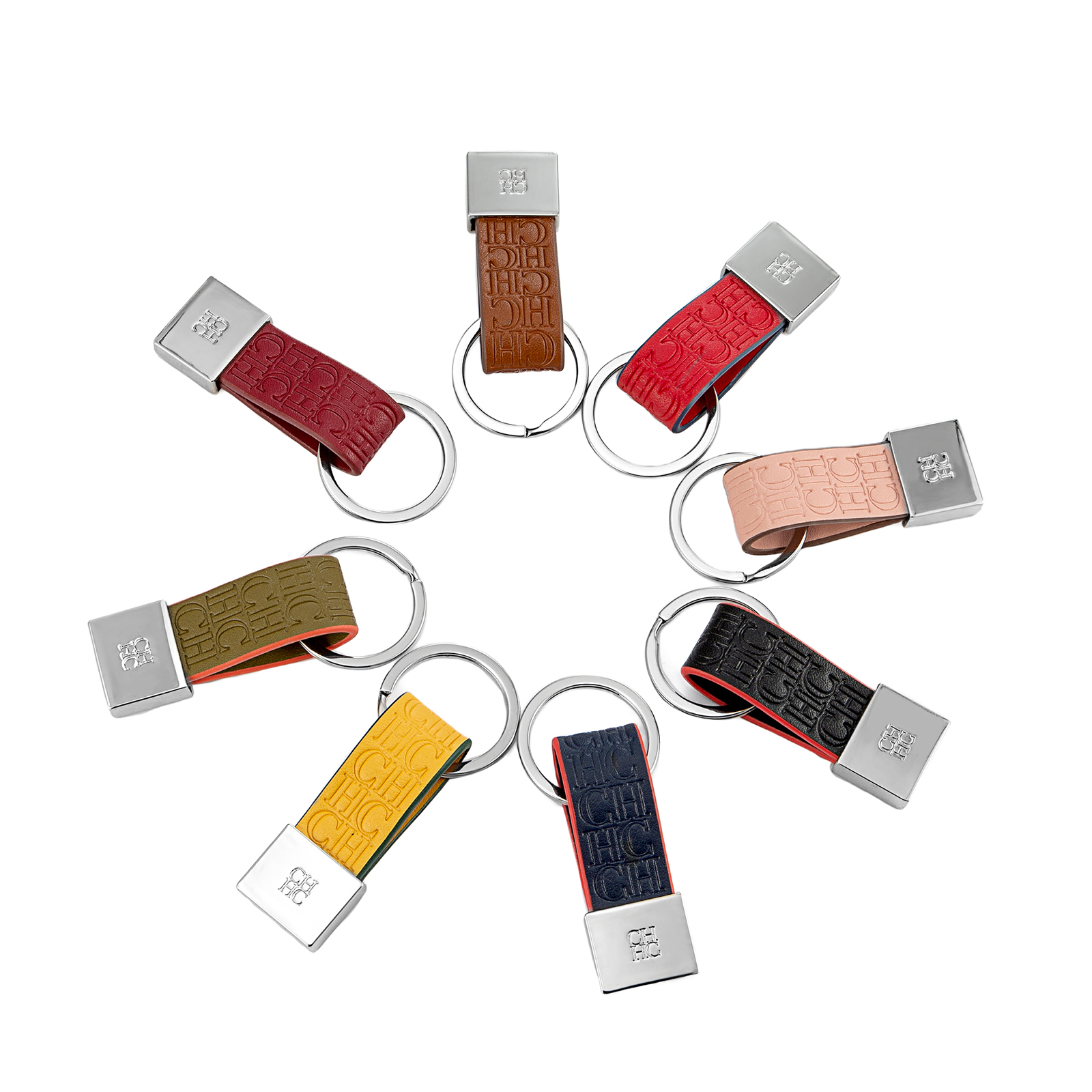 Кожаный брелок CH с тисненым м – обзор и цена Monogram Keychain Leather