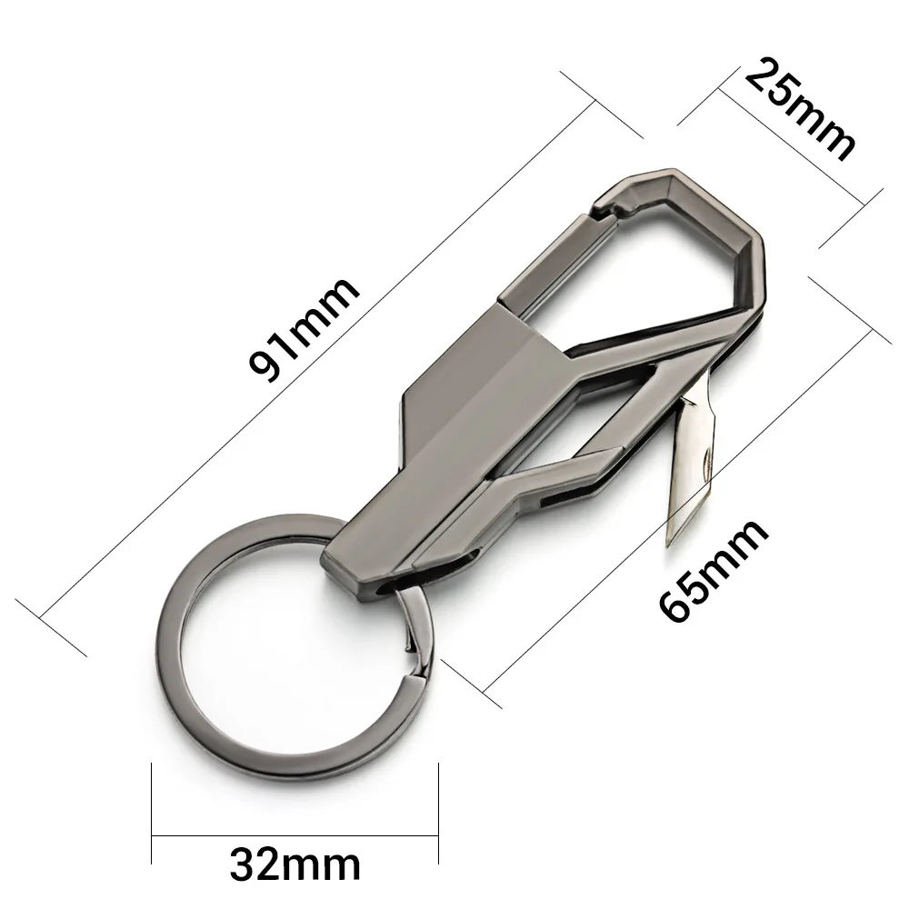 Мини-нож, брелок, складной пер – обзор и цена Initial Ring Custom