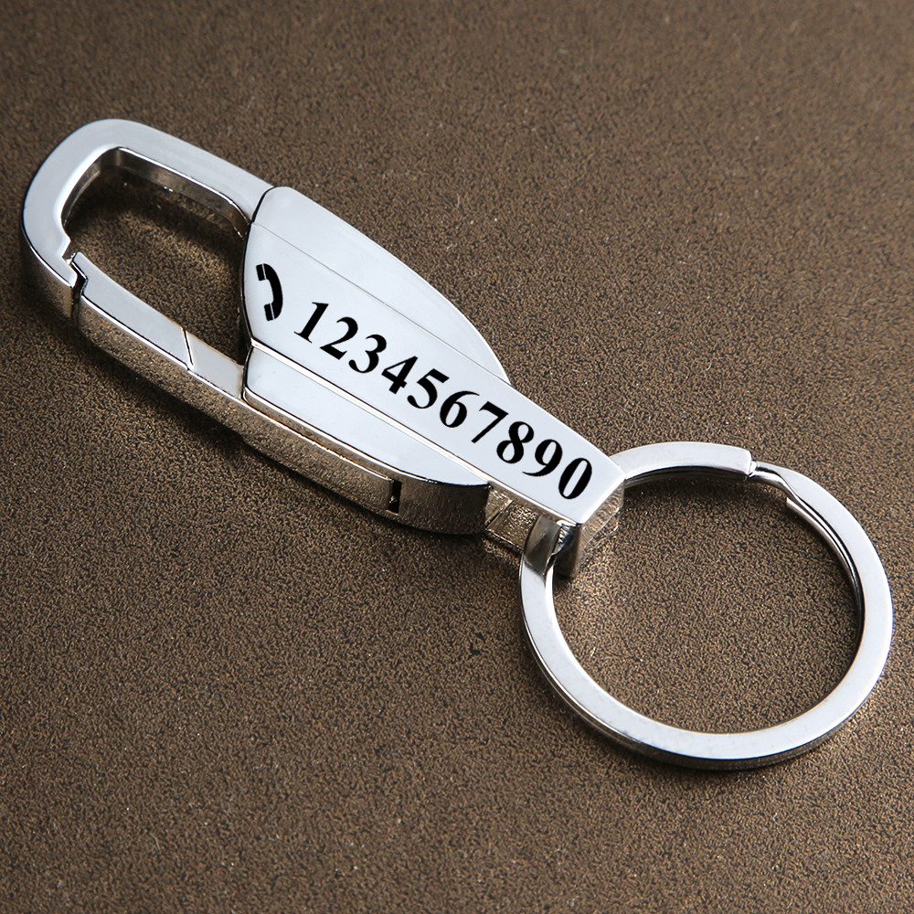 Брелок для ключей мужской, под – обзор и цена Initial Ring Custom