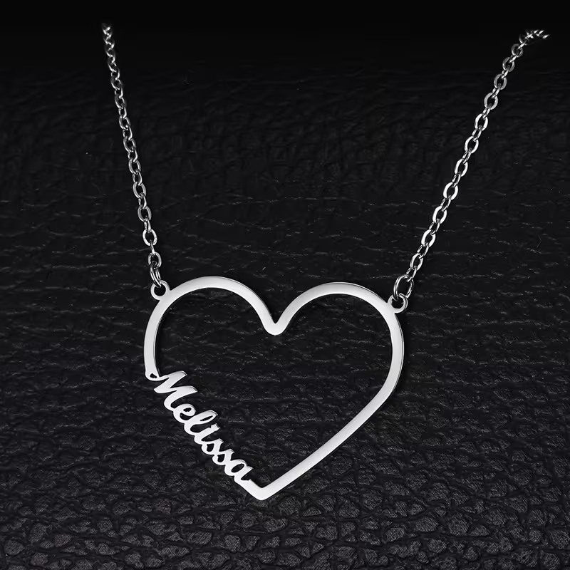 Персонализированное ожерелье с – обзор и цена Name Necklace Custom