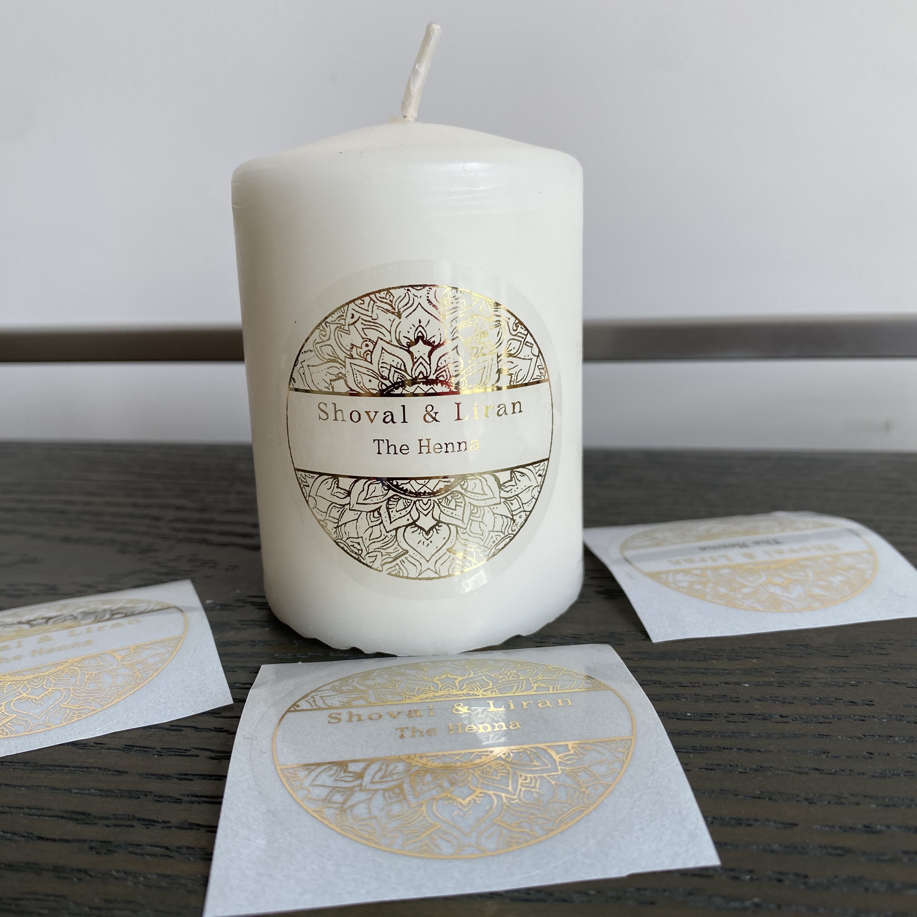 Персонализированные наклейки-э – обзор и цена Personalised Candle Label