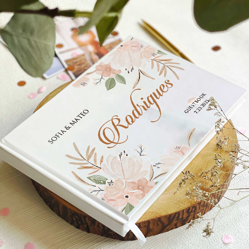 Свадебная белая гостевая книга – обзор и цена Custom Photo Book
