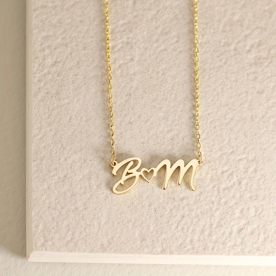 Ожерелья с именем на заказ для – обзор и цена Name Necklace Custom