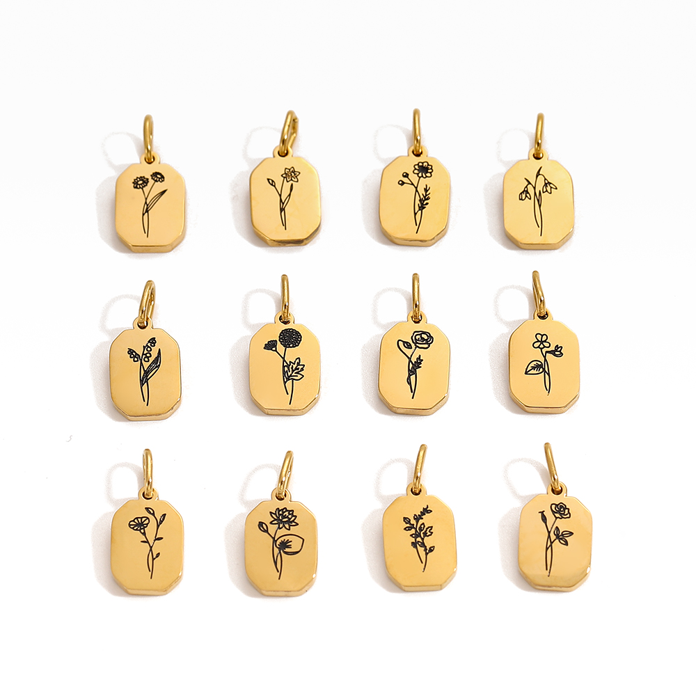 Шикарная Лидер продаж, подвеск – обзор и цена Birth Flower Necklace