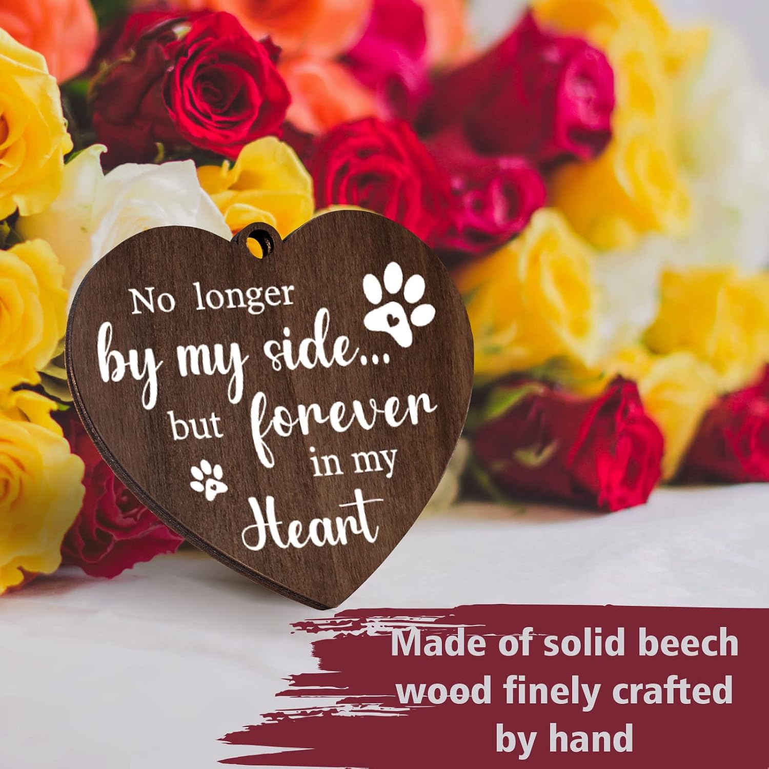 Фоторамка для памяти о питомце – обзор и цена Engraved Wood Frame