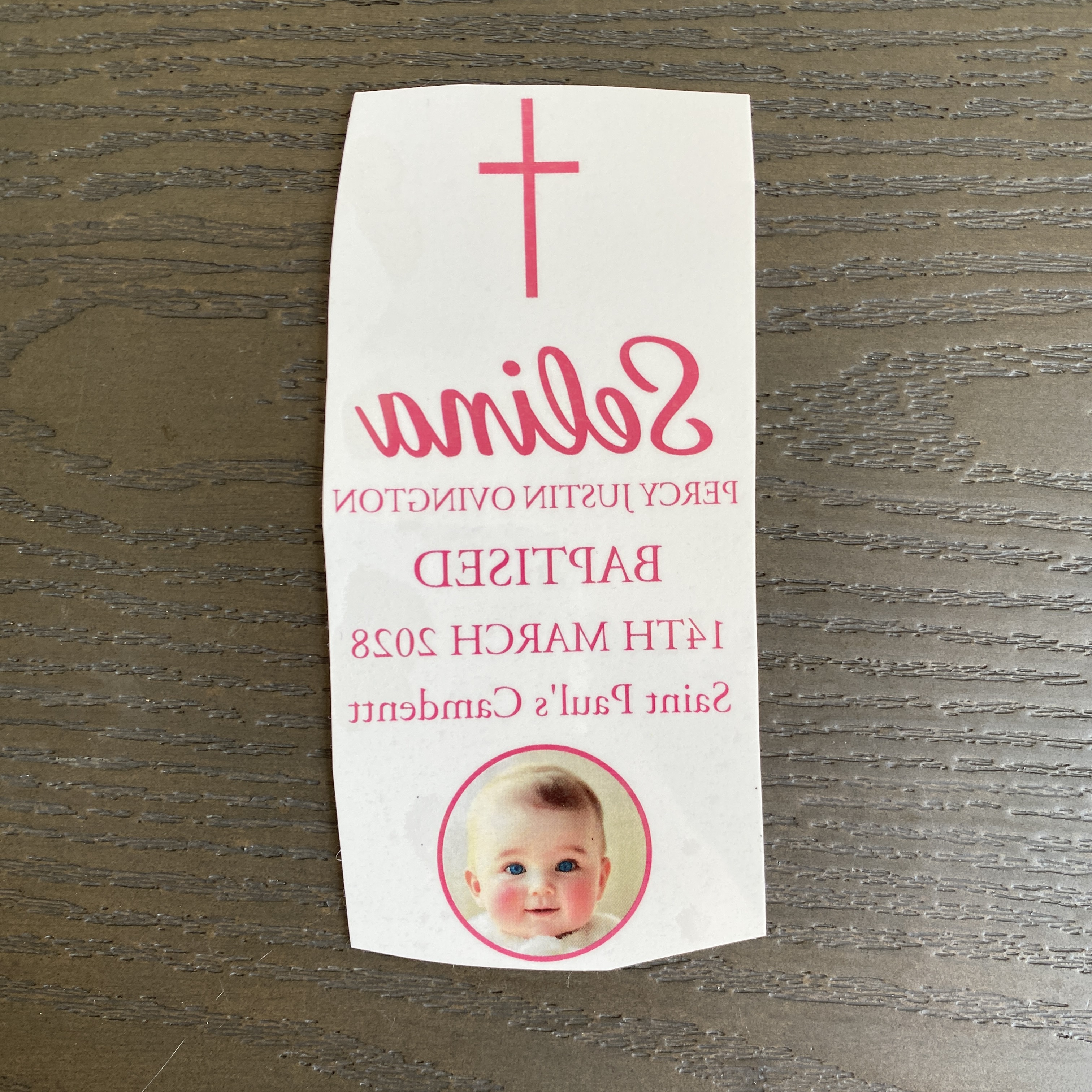 Персонализированные свадебные  – обзор и цена Personalised Candle Label