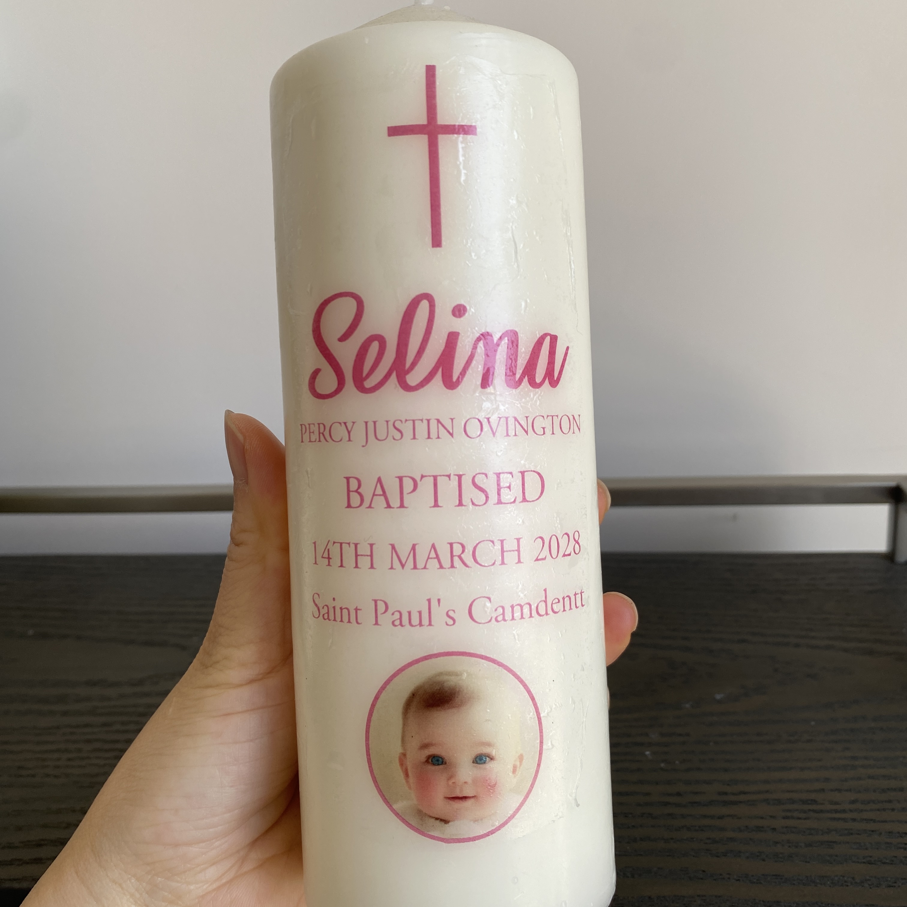 Персонализированные свадебные  – обзор и цена Personalised Candle Label