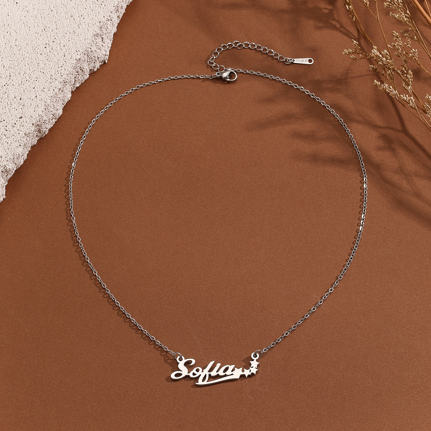Ожерелье из нержавеющей стали  – обзор и цена Name Necklace Custom
