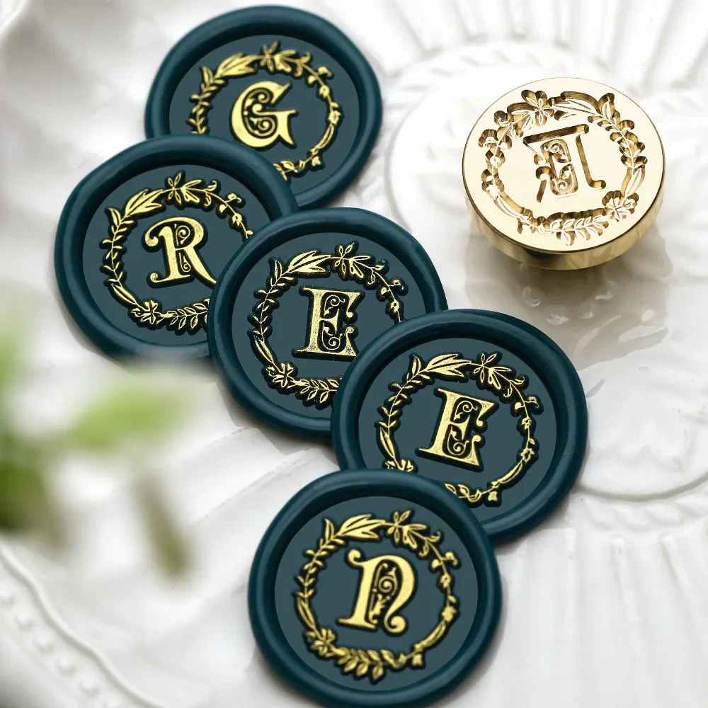 Цветочный венок, печать с букв – обзор и цена Wax Seal Letter Kit