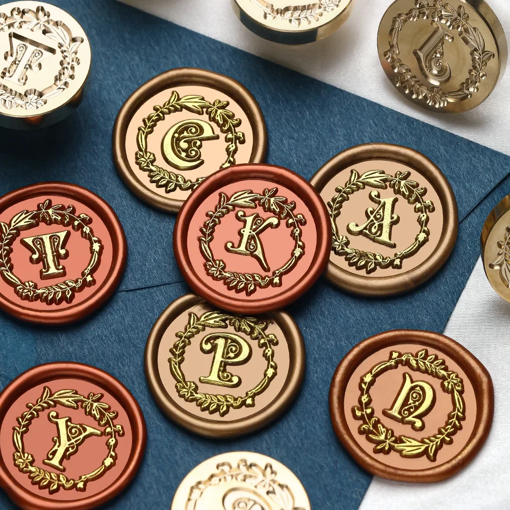 Цветочный венок, печать с букв – обзор и цена Wax Seal Letter Kit