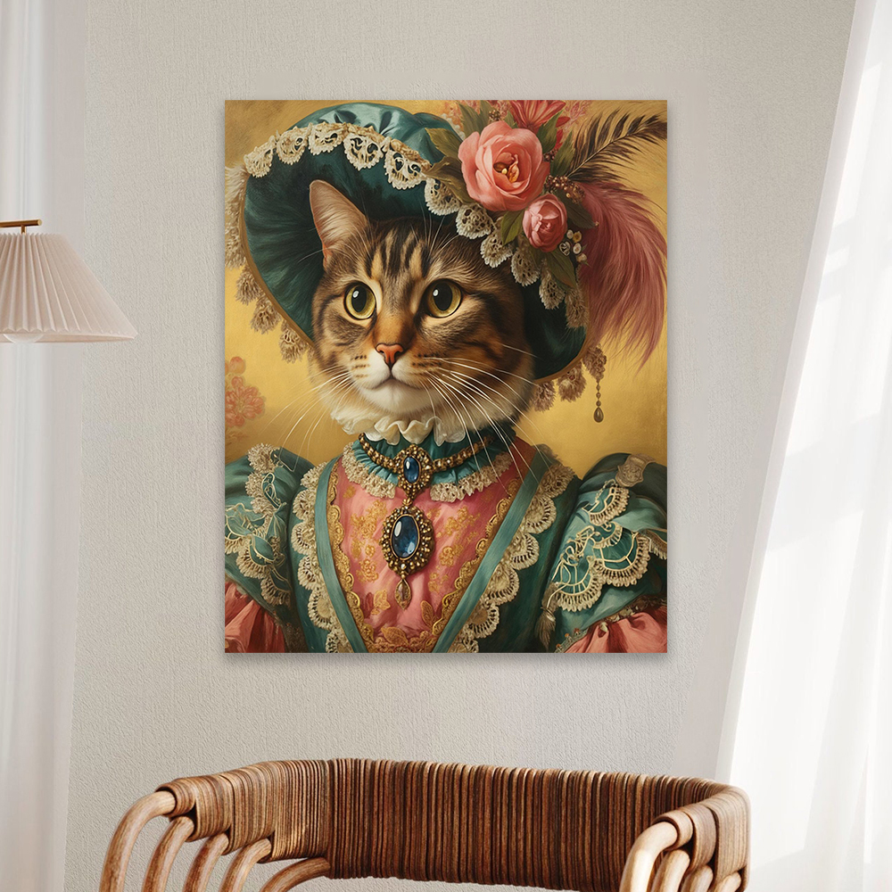 1 шт. безрамный постер с класс – обзор и цена Pet Portrait Custom