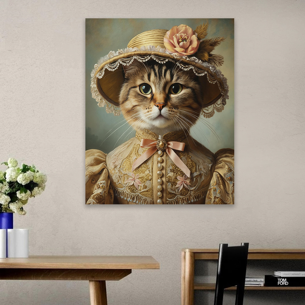 1 шт. безрамный постер с класс – обзор и цена Pet Portrait Custom