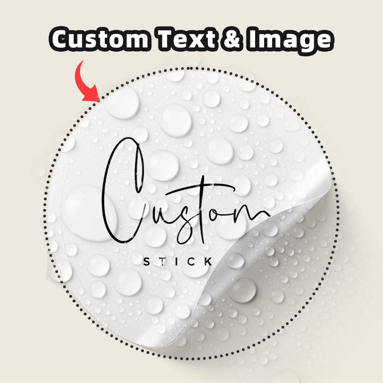 1-100 шт. водонепроницаемых кр – обзор и цена Personalised Candle Label