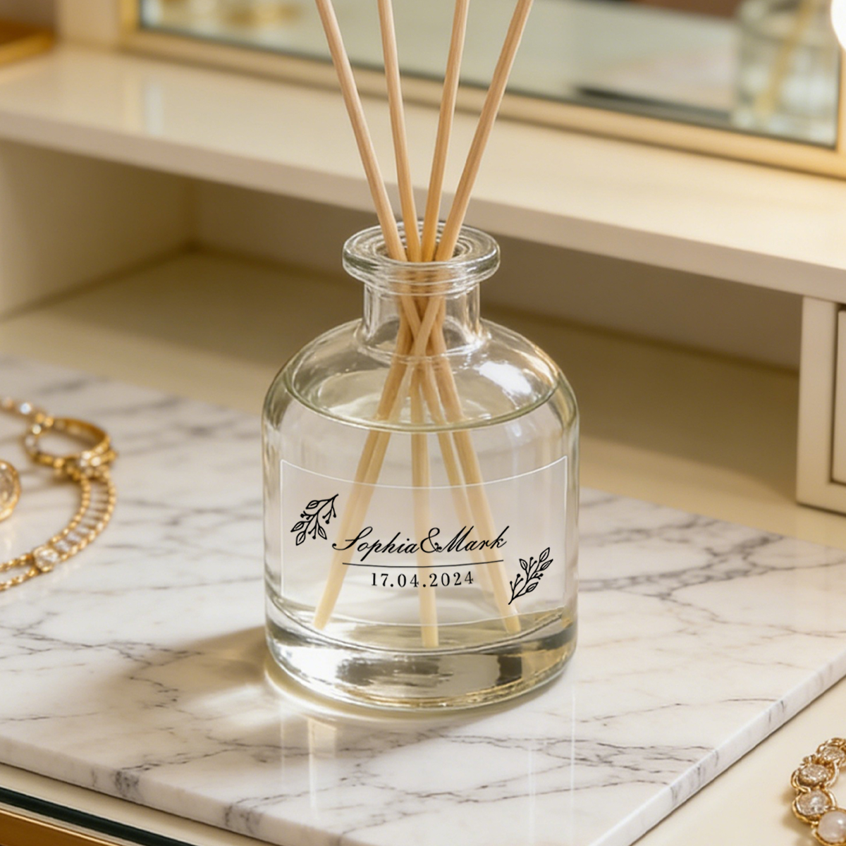 30-300 шт. индивидуальных свад – обзор и цена Personalised Candle Label