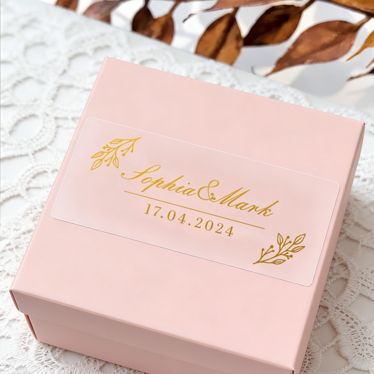 30-300 шт. индивидуальных свад – обзор и цена Personalised Candle Label