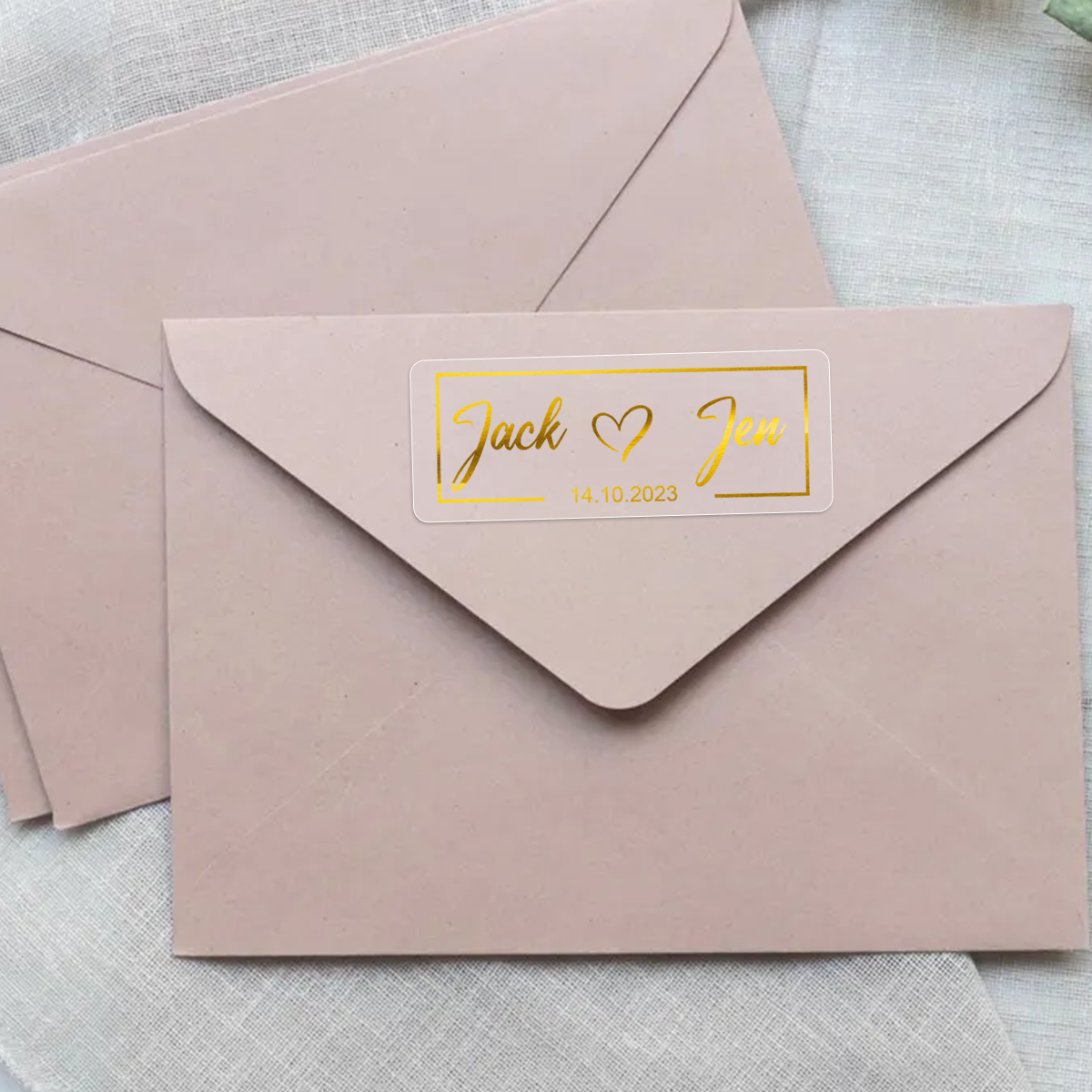 30-240 шт. Прозрачные свадебны – обзор и цена Personalised Candle Label