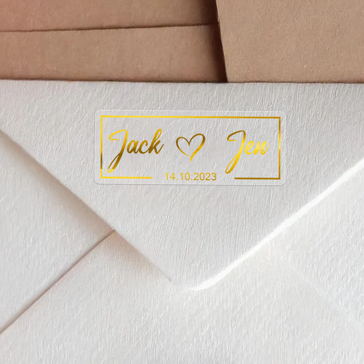 30-240 шт. Прозрачные свадебны – обзор и цена Personalised Candle Label