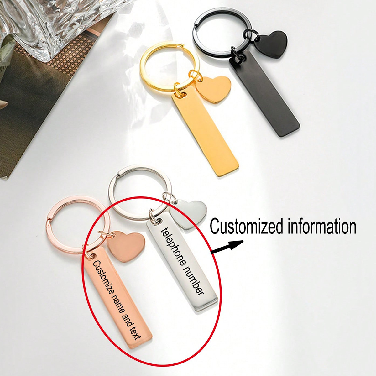 Персонализированный брелок с т – обзор и цена Initial Ring Custom