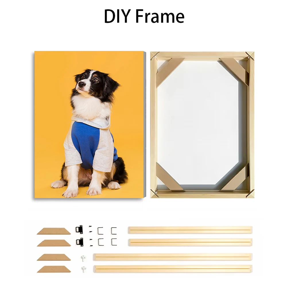 Печать на холсте с фото питомц – обзор и цена Pet Portrait Custom