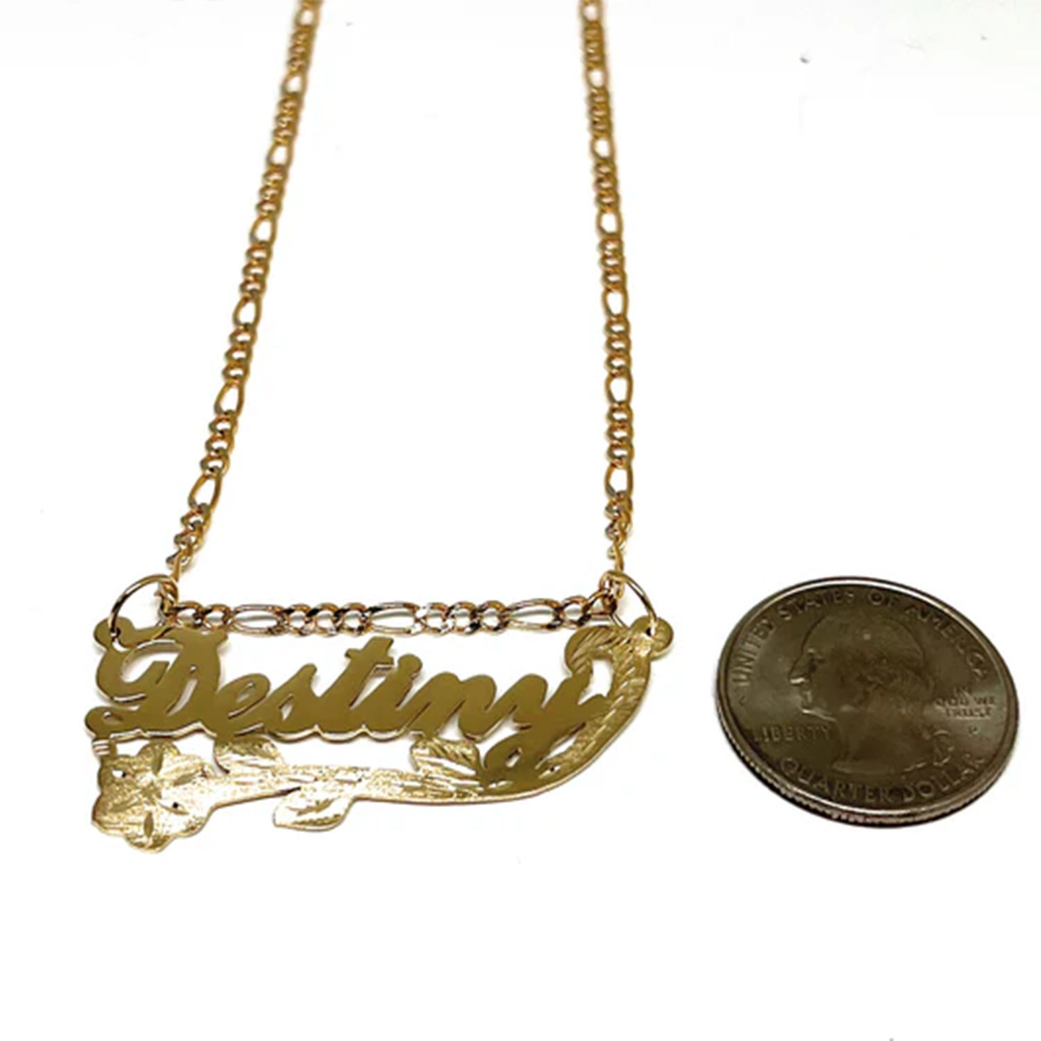 Ювелирные изделия с именем на  – обзор и цена Birth Flower Necklace