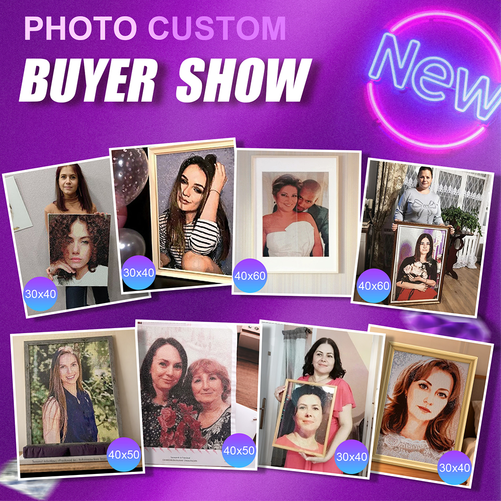 Алмазная мозаика Evershine: по – обзор и цена Photo Mosaic Print