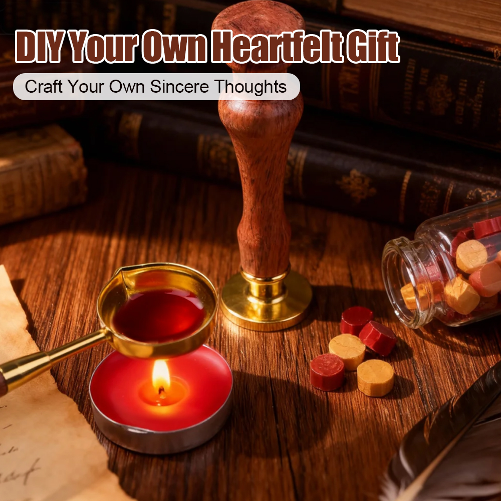 Подарочный набор сургучных шта – обзор и цена Wax Seal Letter Kit