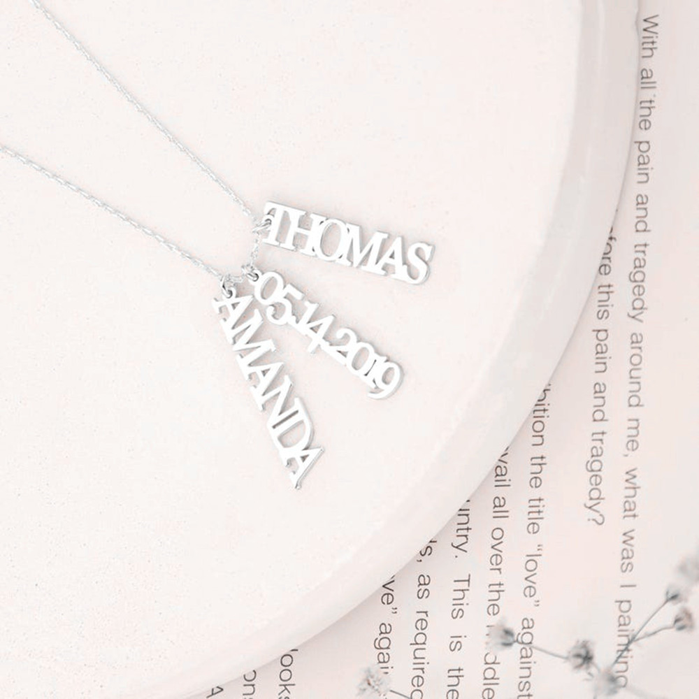 Ожерелье с несколькими именами – обзор и цена Birth Flower Necklace