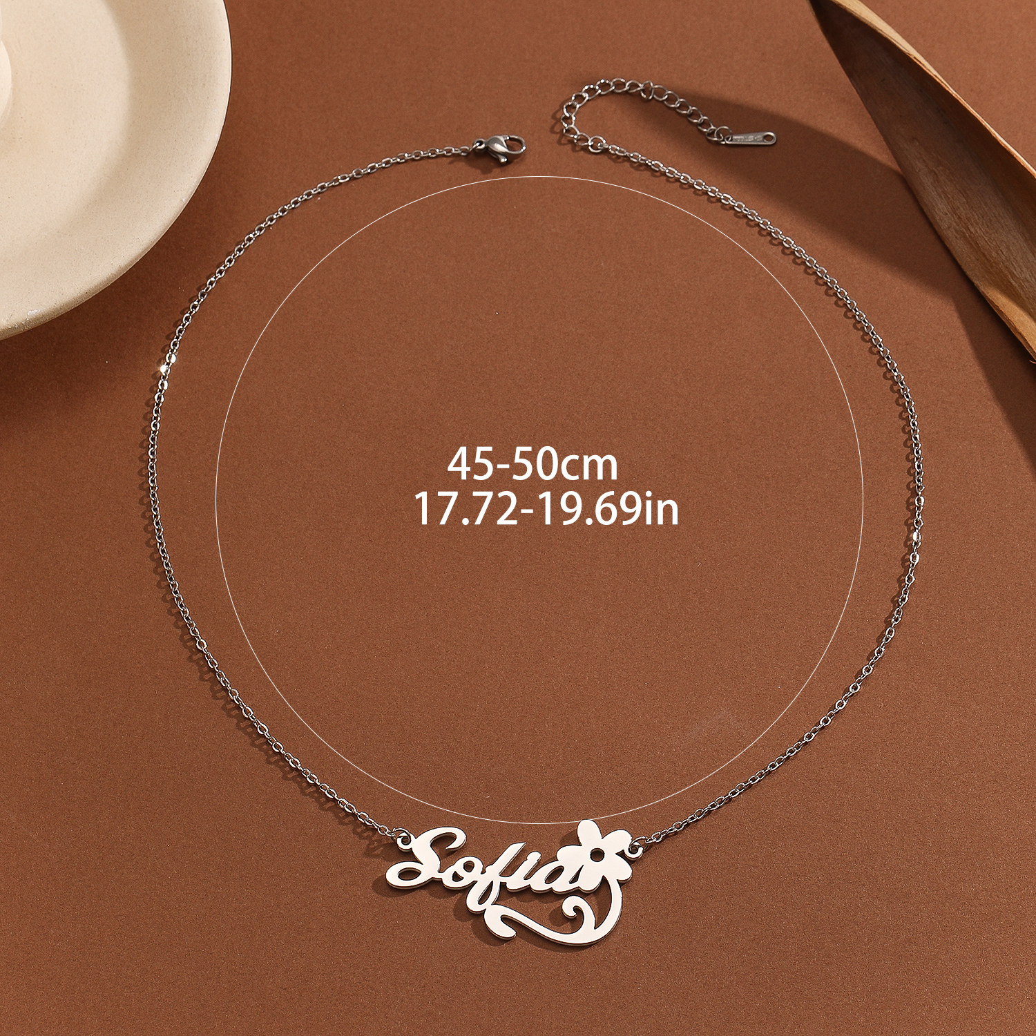 Цепочка с подвеской в виде бук – обзор и цена Name Necklace Custom