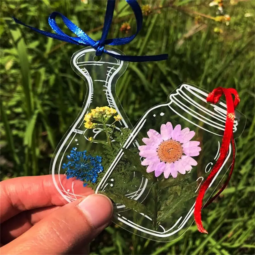 Узор бутылки желаний, закладка – обзор и цена Dried Flower Bookmark