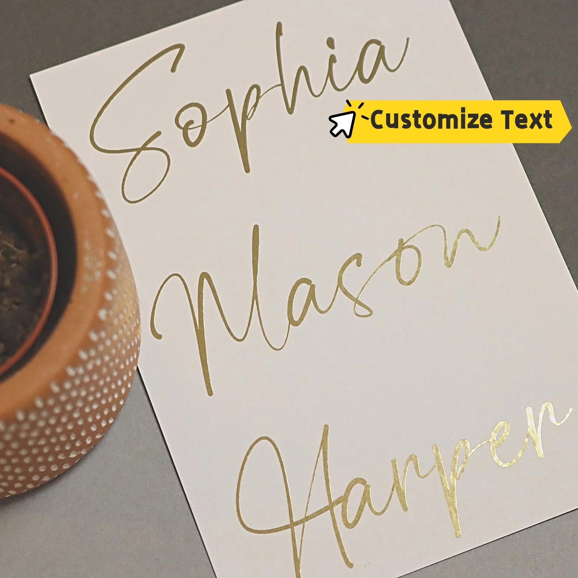 50-200 шт. водонепроницаемые п – обзор и цена Personalised Candle Label